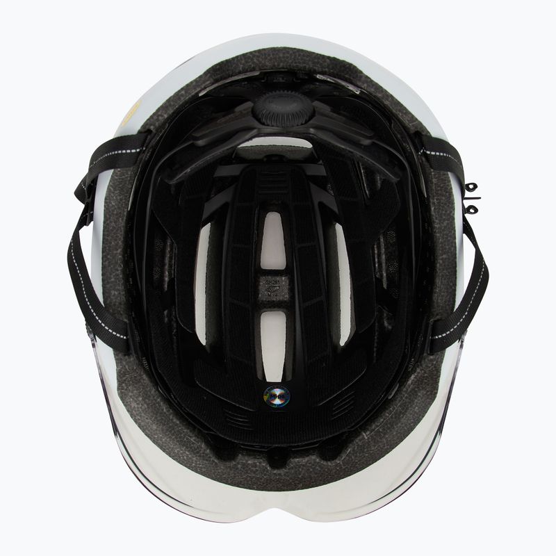 Cyklistická přilba Giro Evoke Shield Integrated MIPS matte chalk 7