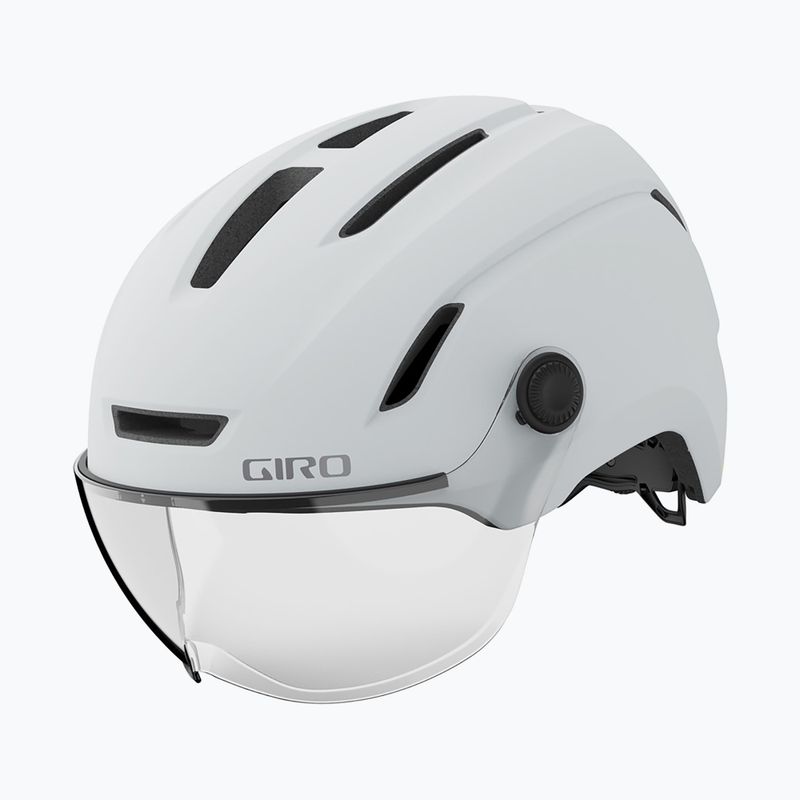 Cyklistická přilba Giro Evoke Shield Integrated MIPS matte chalk