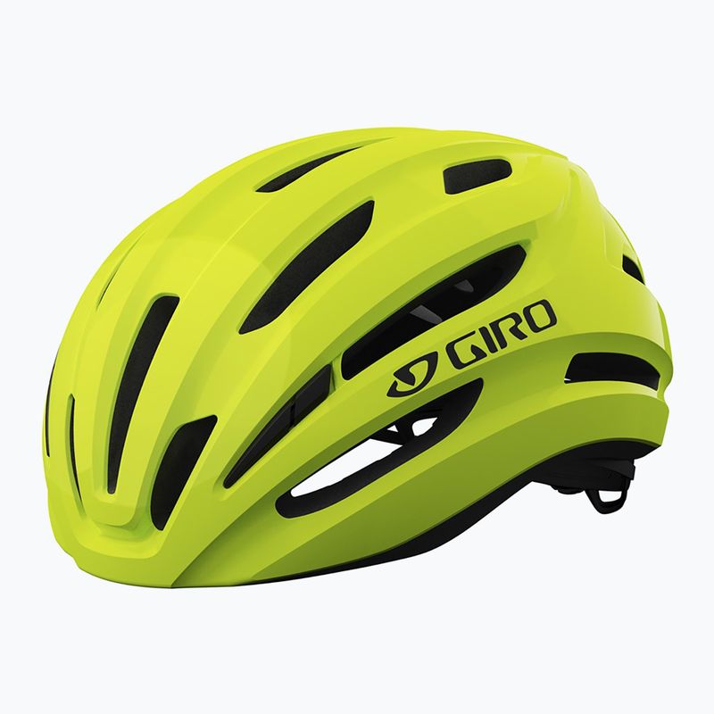 Cyklistická přilba Giro Isode II gloss highlight yellow 6