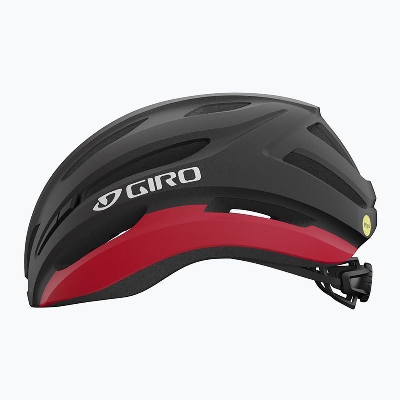 Cyklistická přilba Giro Isode II Integrated MIPS matte black/red 7