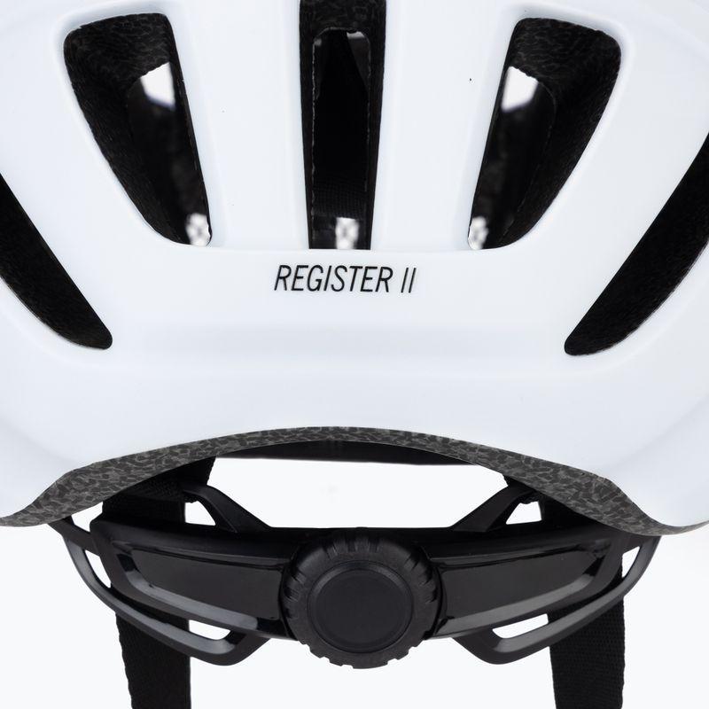 Cyklistická přilba Giro Register II matte lite/lile fade 8