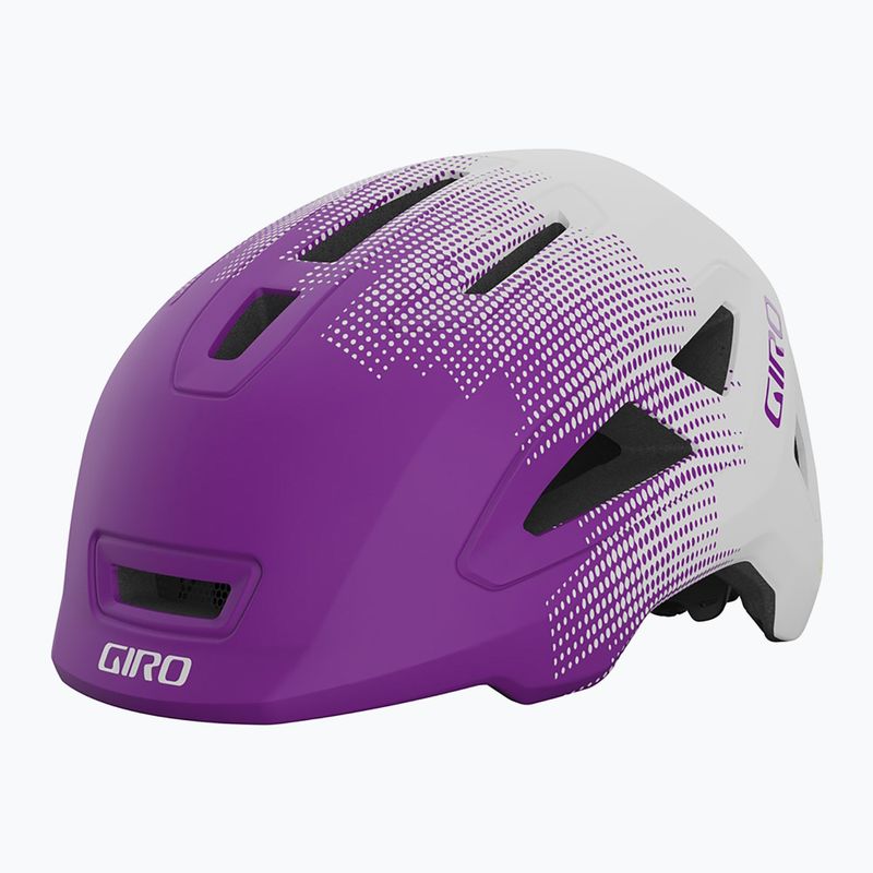 Dětská cyklistická přilba Giro Scamp II matte purple towers