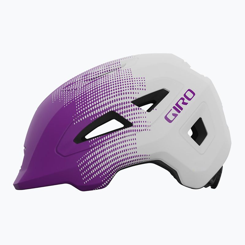 Dětská cyklistická přilba Giro Scamp II matte purple towers 2