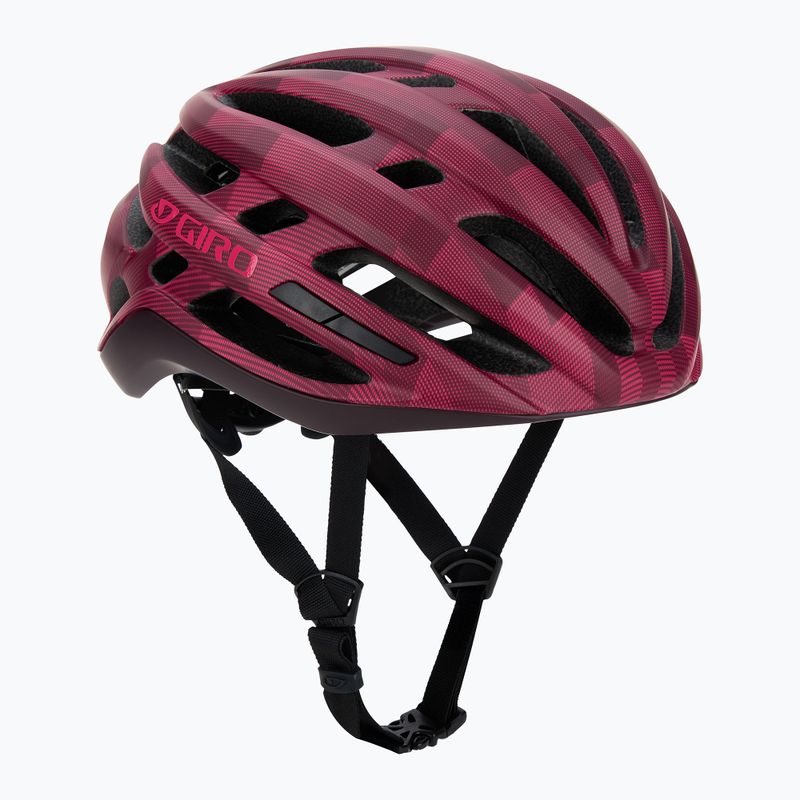 Cyklistická přilba Giro Agilis Integrated MIPS matte dark cherry towers
