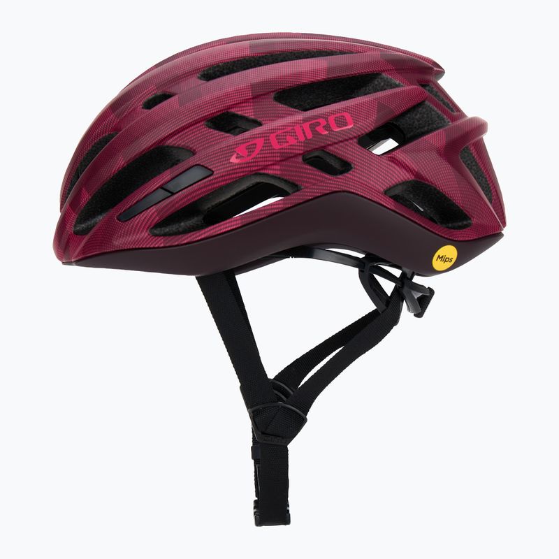 Cyklistická přilba Giro Agilis Integrated MIPS matte dark cherry towers 4