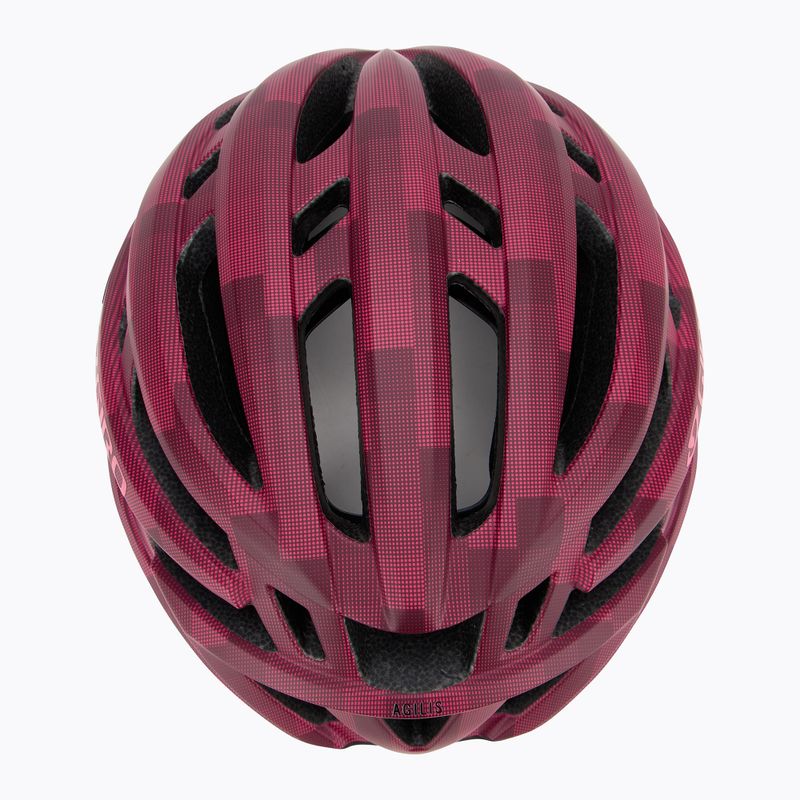 Cyklistická přilba Giro Agilis Integrated MIPS matte dark cherry towers 5