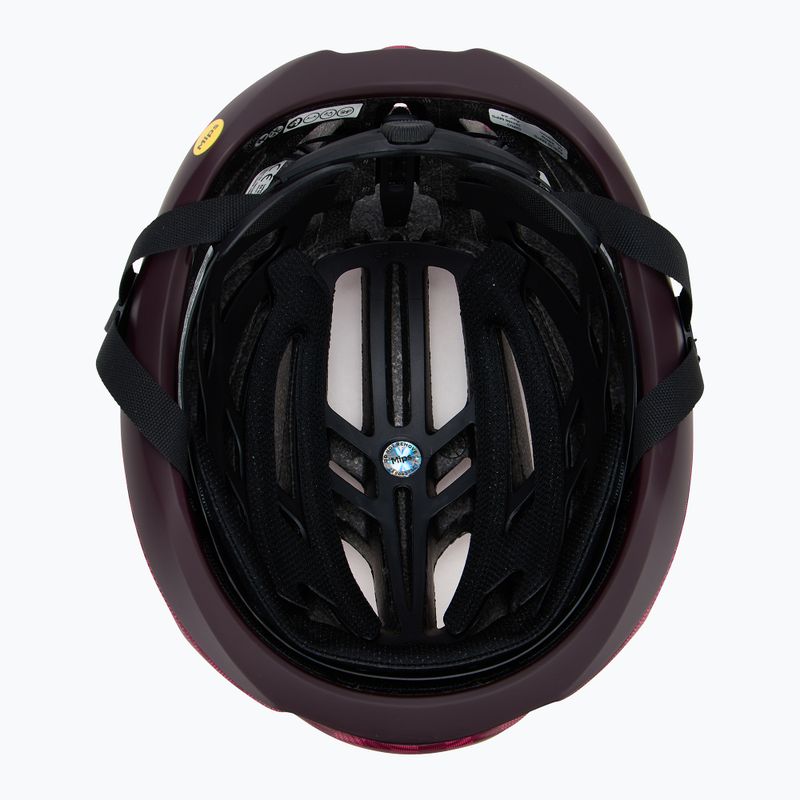Cyklistická přilba Giro Agilis Integrated MIPS matte dark cherry towers 6