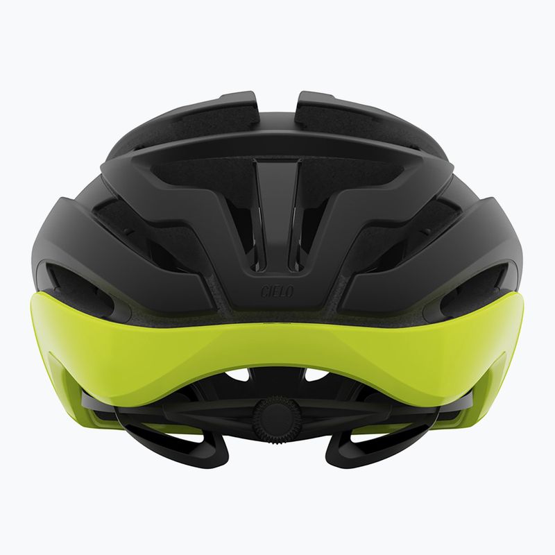 Cyklistická přilba Giro Cielo MIPS matte black/highlight yellow 3