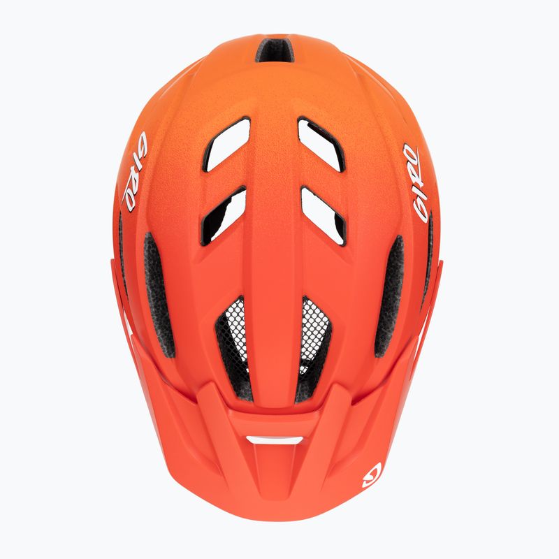 Dětská cyklistická přilba Giro Fixture II Integrated MIPS matte red fade 6