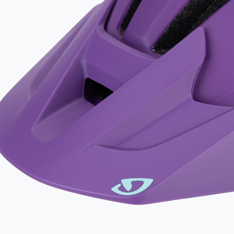 Dětská cyklistická přilba Giro Fixture II Integrated MIPS matte purple ripple 7