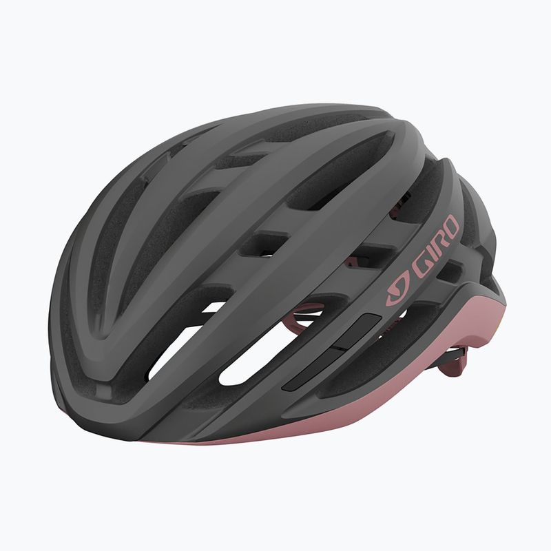 Cyklistická přilba Giro Agilis Integrated MIPS mmatte metallic coal/dusty rose