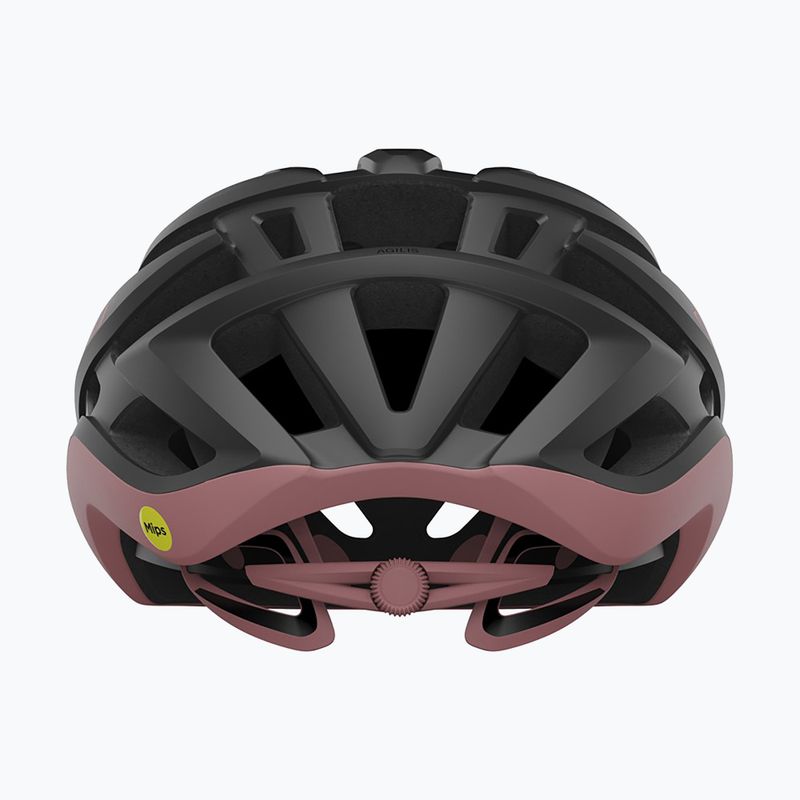 Cyklistická přilba Giro Agilis Integrated MIPS mmatte metallic coal/dusty rose 3