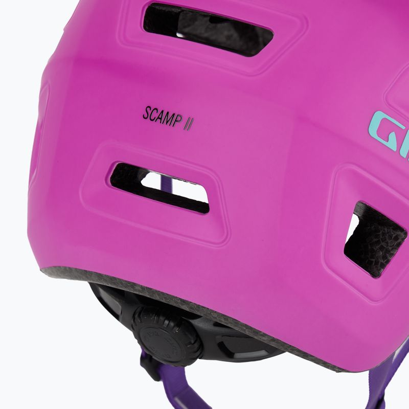 Dětská cyklistická přilba Giro Scamp II Jr matte purple 7
