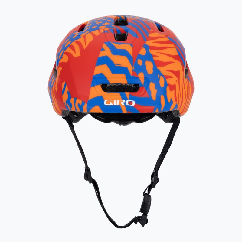 Dětská cyklistická přilba Giro Scamp II Jr matte red animal 2