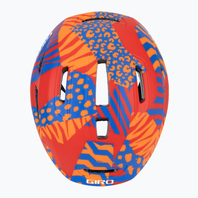 Dětská cyklistická přilba Giro Scamp II Jr matte red animal 6