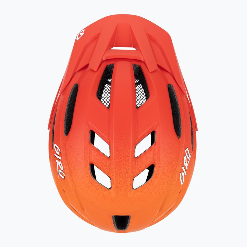 Dětská cyklistická přilba Giro Fixture II matte red fade 6
