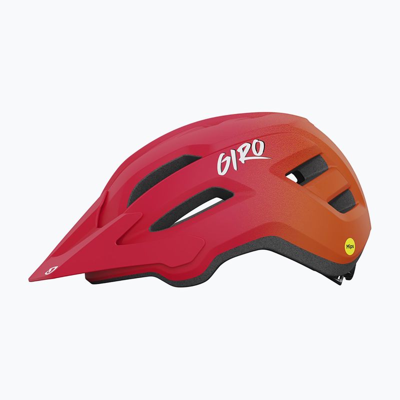 Dětská cyklistická přilba Giro Fixture II matte red fade 2