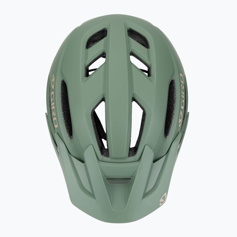 Cyklistická přilba Giro Fixture II matte hedge green/dark shark 6
