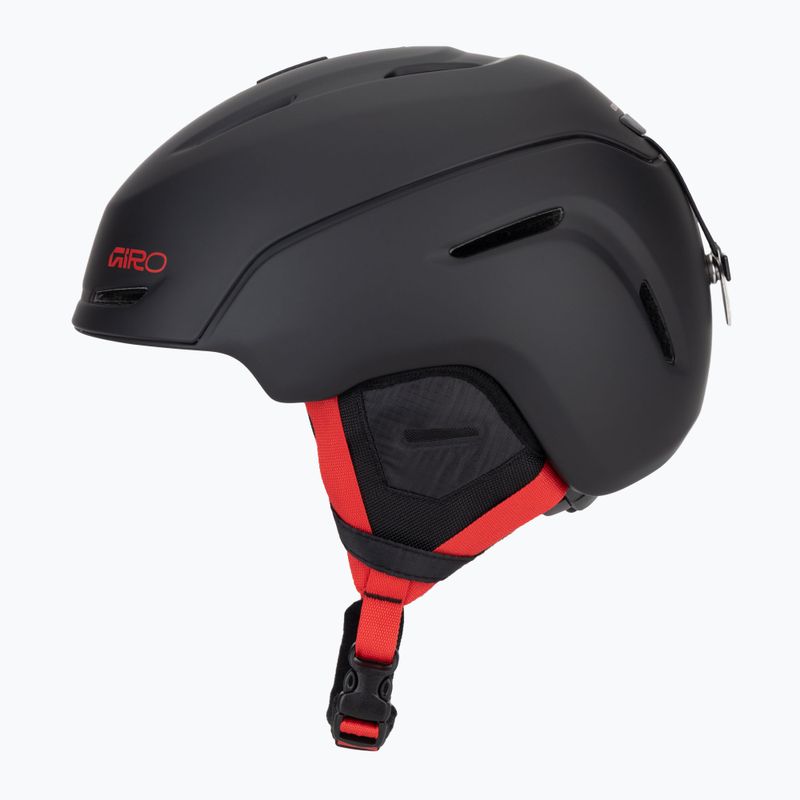 Lyžařská helma Giro Neo matte black red 3