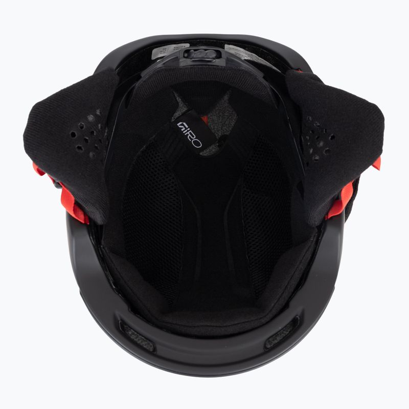 Lyžařská helma Giro Neo matte black red 5