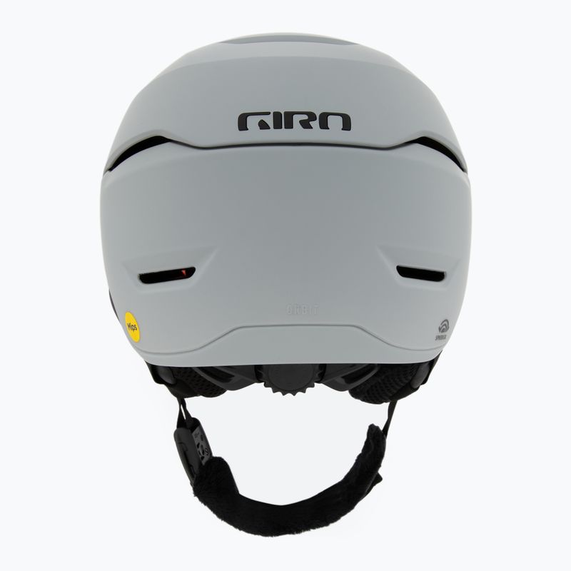 Lyžařská helma Giro Orbit Spherical Mips matte light grey/vivid onyx 4
