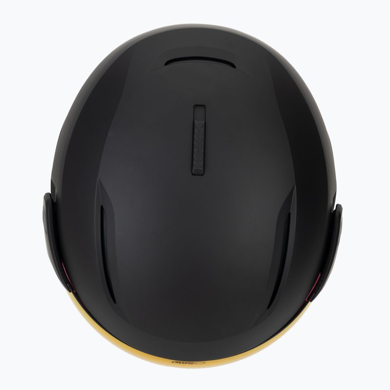 Lyžařská helma Giro Orbit Spherical Mips matte black/vivid ember 6