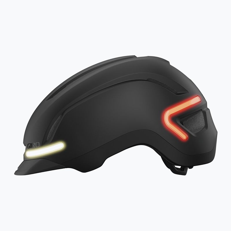 Cyklistická přilba Giro Ethos Integrated MIPS LED matte black 2