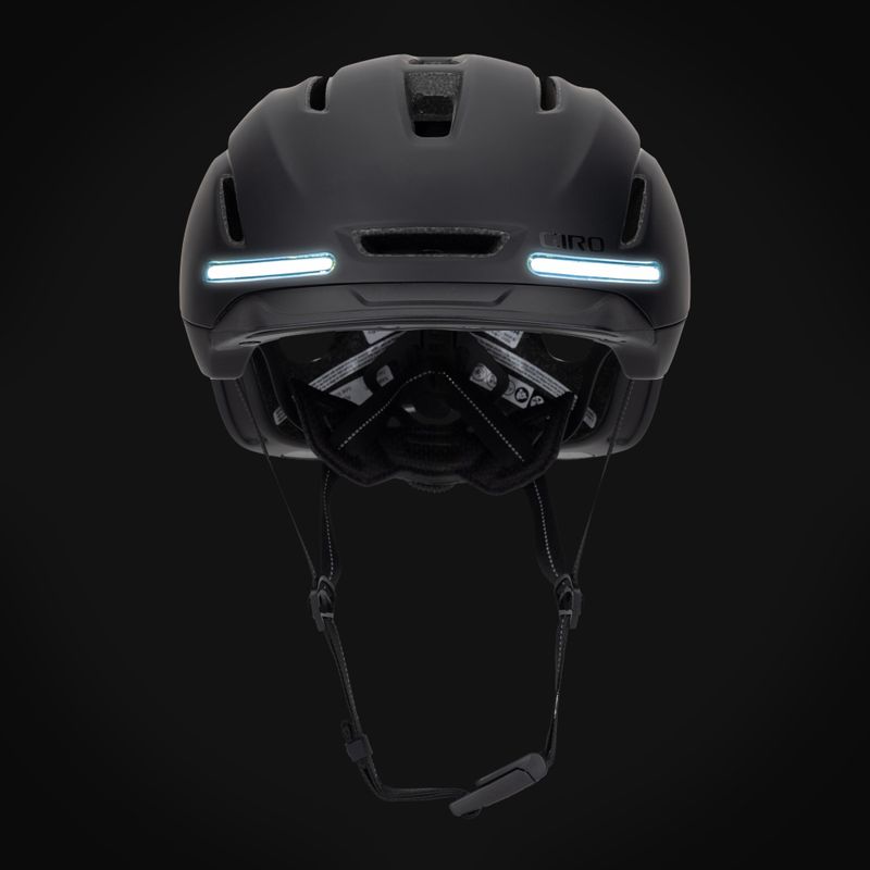 Cyklistická přilba Giro Ethos Integrated MIPS LED matte black 9