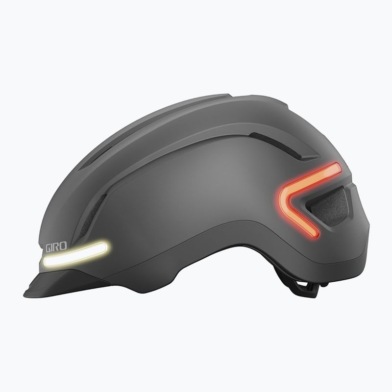Cyklistická přilba Giro Ethos Integrated MIPS LED matte graphite 2