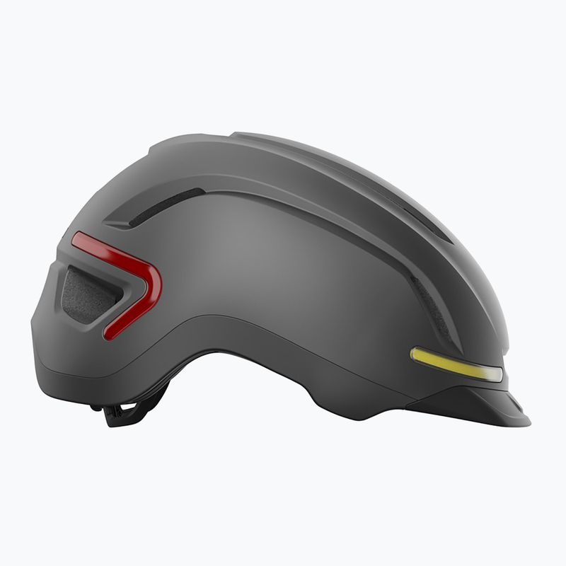 Cyklistická přilba Giro Ethos Integrated MIPS LED matte graphite 3