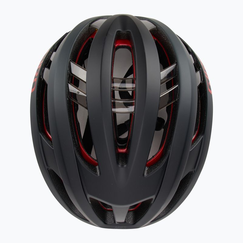 Cyklistická přilba Giro Aries Spherical MIPS matte carbon red 5