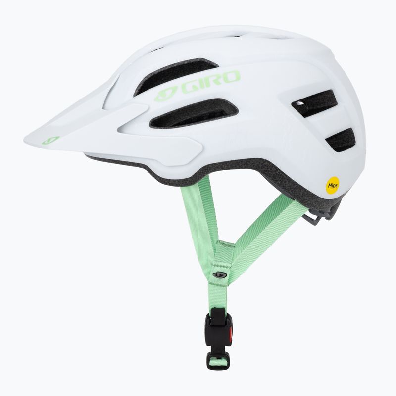 Cyklistická přilba Giro Fixture II Integrated MIPS W matte white/green pearl 3