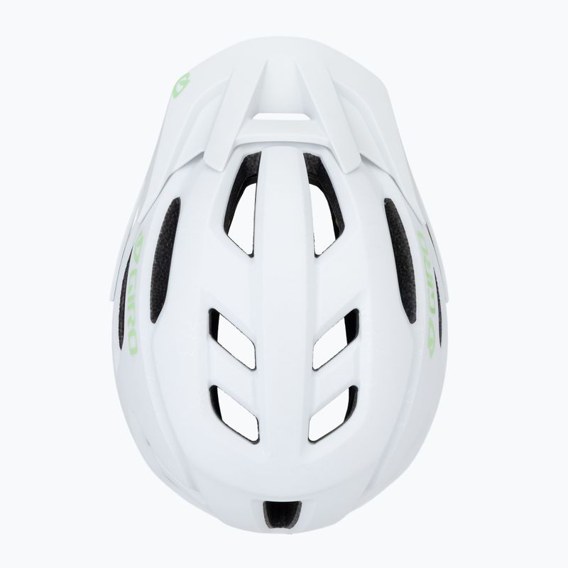 Cyklistická přilba Giro Fixture II Integrated MIPS W matte white/green pearl 6
