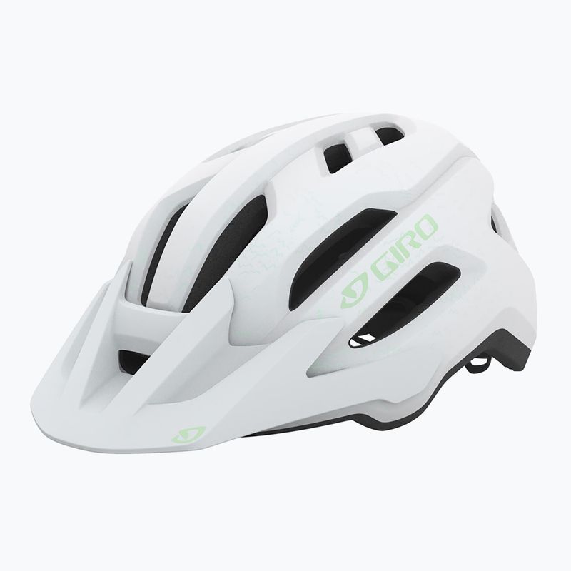 Cyklistická přilba Giro Fixture II Integrated MIPS W matte white/green pearl