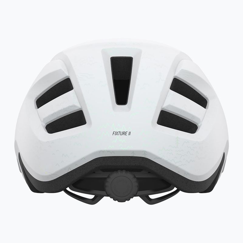 Cyklistická přilba Giro Fixture II Integrated MIPS W matte white/green pearl 3