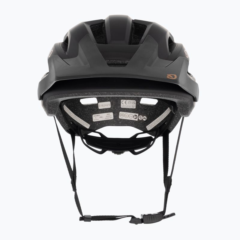 Cyklistická helma Giro Fixture II matte black trail green 2