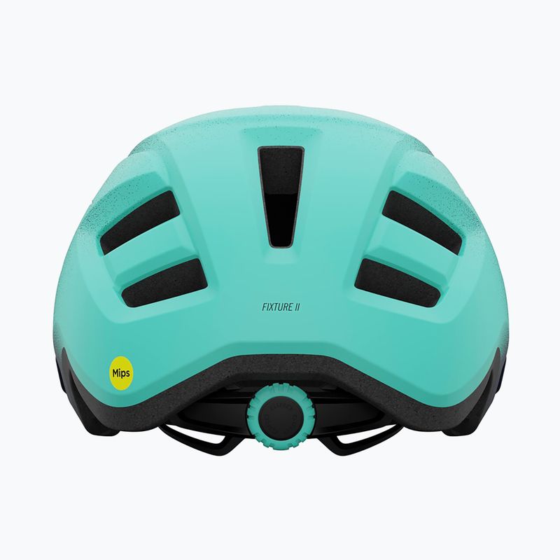 Dětská cyklistická přilba Giro Fixture II Integrated MIPS matte midnight blue/screaming teal/fade 3