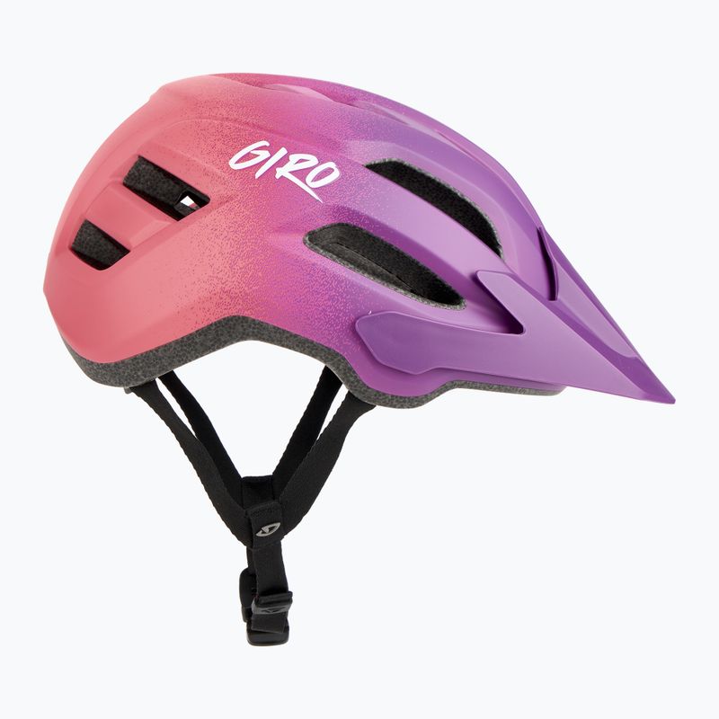 Dětská cyklistická helma Giro Fixture II Integrated MIPS matte purple pink 4