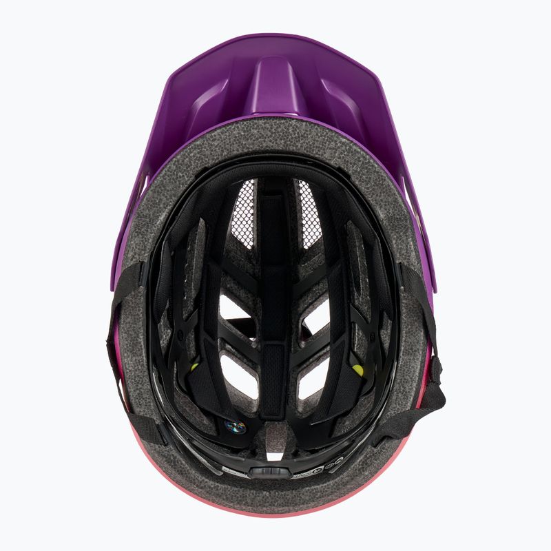 Dětská cyklistická helma Giro Fixture II Integrated MIPS matte purple pink 7