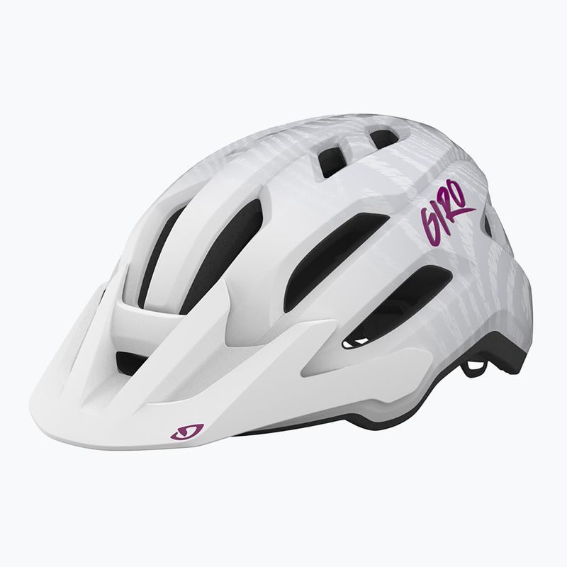 Dětská cyklistická helma Giro Fixture II Integrated MIPS matte white pearl white ripple fade 7