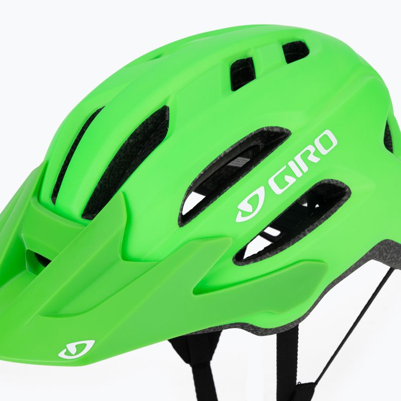 Dětská cyklistická přilba Giro Fixture II matte bright green 7
