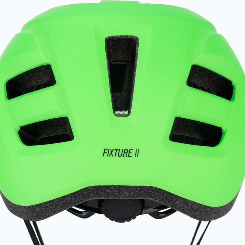Dětská cyklistická přilba Giro Fixture II matte bright green 9