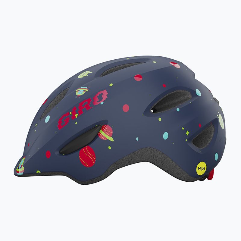 Dětská cyklistická helma Giro Scamp Integrated MIPS matte midnight space 8