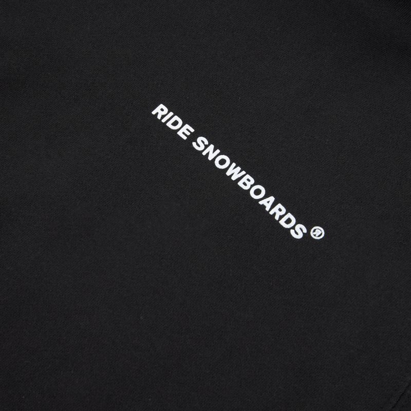 Pánská mikina RIDE Old English Hoody black 3