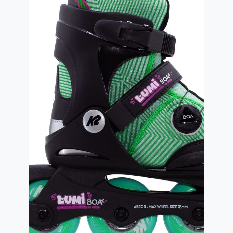 Dětské kolečkové brusle K2 Lumi Boa watermelon 3
