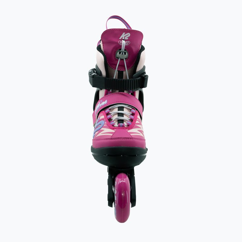 Dětské kolečkové brusle K2 Lumi Pro pink 2
