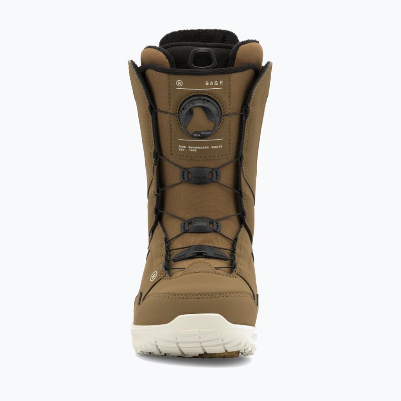 Dámské snowboardové boty RIDE Sage W brown 8