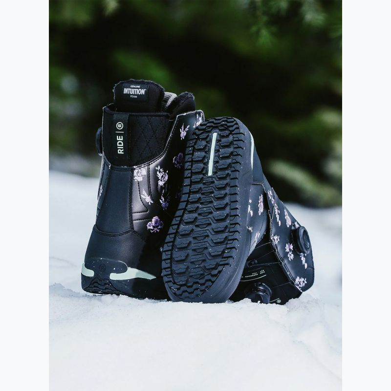 Dámské snowboardové boty RIDE Hera W floral 6