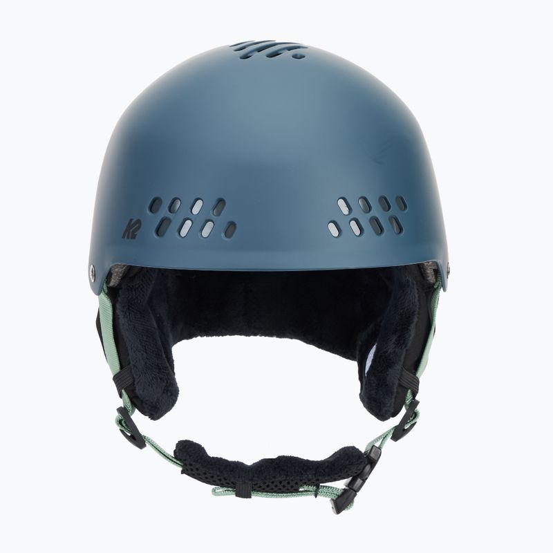 Lyžařská helma K2 Emphasis pearl dark teal 2