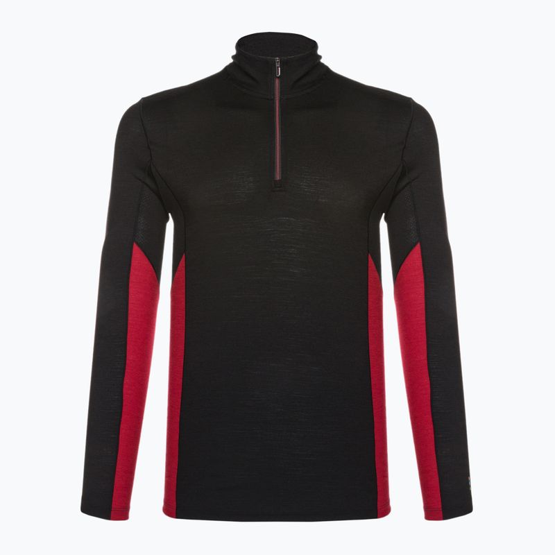 Pánské termotriko Smartwool Merino Sport LS 1/4 Zip černá 11538